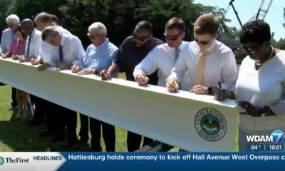 Construction of West Overpass officially begins in Hattiesburg