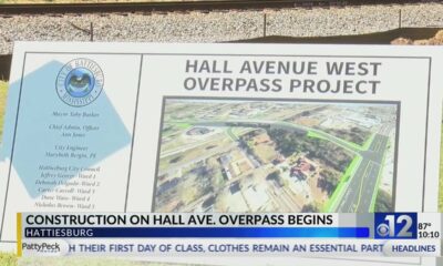 Construction on Hall Ave. West Overpass begins