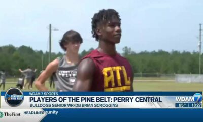 Players of The Pine Belt: Perry Central WR/DB Brian Scroggins