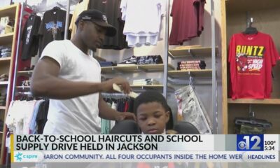 Back-to-School haircuts, supply drive held in Jackson