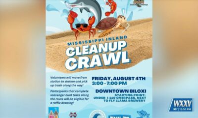 Mississippi Inland Cleanup Crawl in Biloxi