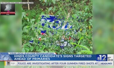 Hinds County candidate claims signs were targeted
