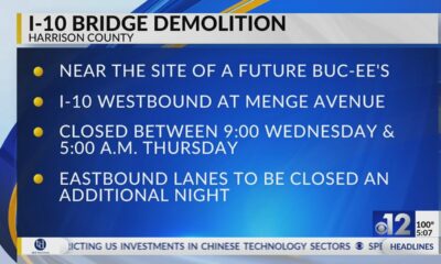 I-10 bridge demolition near future Buc-ee’s site to take place