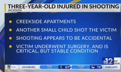 Jackson three-year-old girl injured in shooting