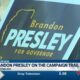 Brandon Presley meets supports at Hattiesburg residence
