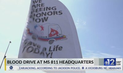 Blood drive held at MS 811 headquarters