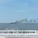 No injuries after a boat fire on the Rez