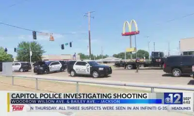 Jackson McDonald's hit during shooting