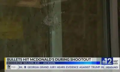 Jackson McDonald's hit by bullets