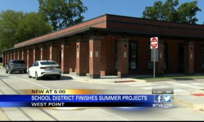 West Point Consolidated School District's summer projects completed