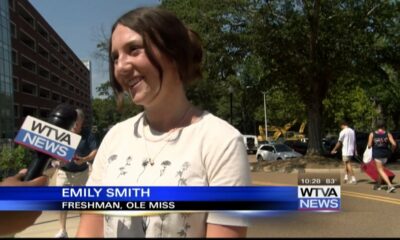 Ole Miss students moved into dorms on Monday