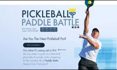 Clayton Echard talks “Pickleball Paddle Battle”