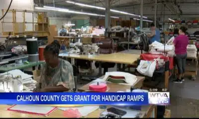 Calhoun City receives grant for new break room and handicap ramps
