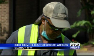 Relief from the heatwave for outdoor workers