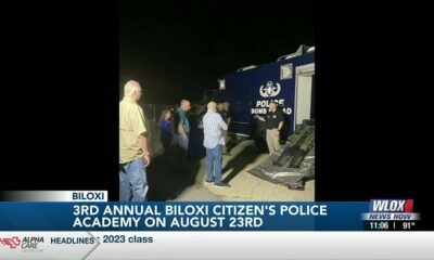 Third Annual Biloxi Citizens Police Academy begins August 23