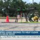 Innovative drone tech helps clean Mississippi Coliseum