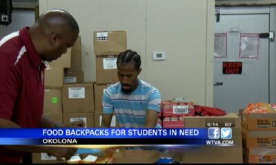 Backpack programs help school kids combat hunger on weekends