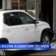 No injuries after SUV crashed in downtown Columbus