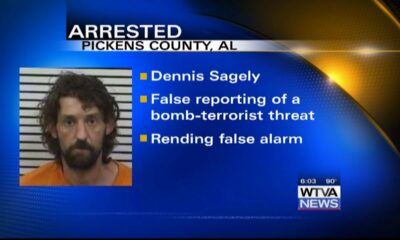 Man accused of making terroristic threat in Pickens County, Alabama