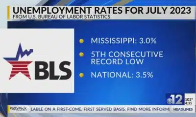 Mississippi unemployment rate hits record low for July 2023