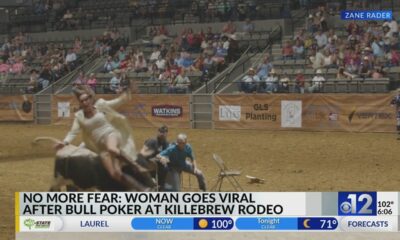 No More Fear: Woman goes viral after bull poker at Killebrew rodeo