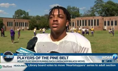 Players of The Pine Belt: Mount Olive RB/LB Malachi Mickel