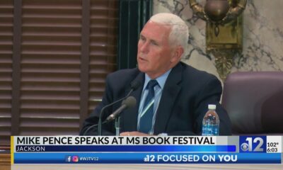 Pence discusses new book at Mississippi Book Festival