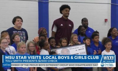 Mississippi State star visits local Boys and Girls Club