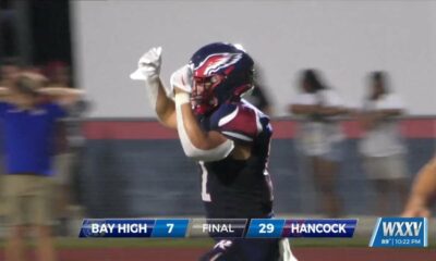 Hancock gets ahead and stays ahead in 29-7 jamboree win over Bay High