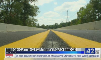 New Terry Road bridge opens for Jackson drivers