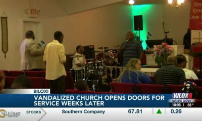 Miracle Temple Church of God reopens doors weeks after being vandalized