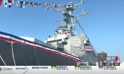 Ingalls celebrates christening of new USS Ted Stevens