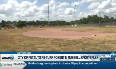 City of Petal to re-turf Robert E. Russell Sportsplex