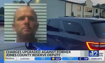 Charges upgraded against former Jones County reserve deputy