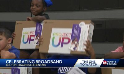 Broadband expansion celebrated with free laptops