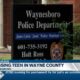 Missing teen in Wayne County