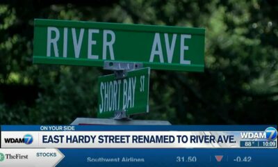 East Hardy Street renamed to River Ave.