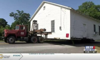 WATCH: Bethel Baptist Church moved on Hwy 26 to new location