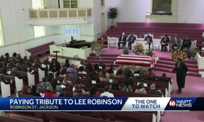 Funeral held for Capt. Lee Robinson