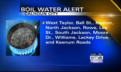 Some in Calhoun City under boil water alert