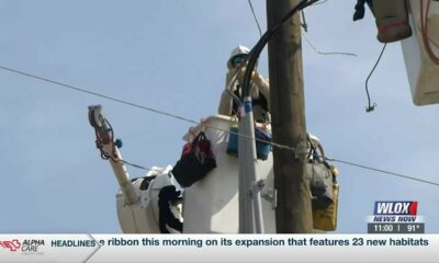 Mississippi Power utilizes cooling vests to beat the heat