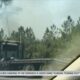 Brush Fire on I-10