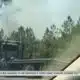 Brush Fire on I-10