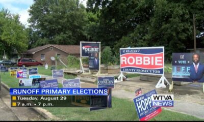 Primary runoff elections happening Tuesday in Mississippi