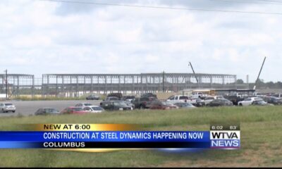 State’s largest economic development, Steel Dynamics, is making progress