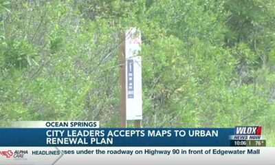 Ocean Springs city leaders accept maps for urban renewal plan