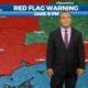 8/30 – Jeff Vorick’s “Red Flag Warning” Wednesday Evening Forecast