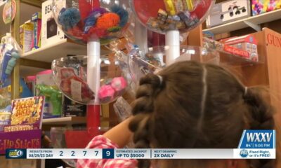 Statue Rededication Ceremony for Miner's Toy Store