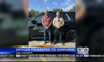 Lee County officer promoted to corporal