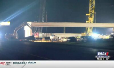 LIVE REPORT: EB I-10 closed overnight for bridge demo at Menge Ave. exit